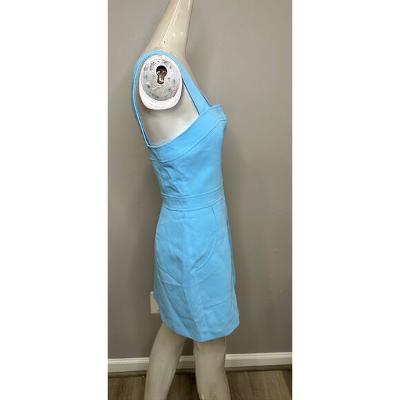 Amanda Uprichard Ace Mini Dress In pacific Size Medium $194 - Picture 9 of 10